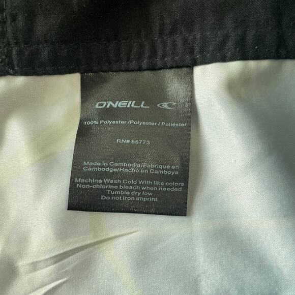 O'Neill Mens Size 28 Boardshorts Swim Surf Trunks Beach Blue Floral Hawaiian - Picture 3 of 9